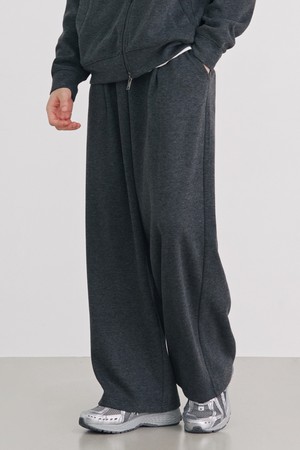 남성 기모 원턱 와이드 팬츠(HBALP49)