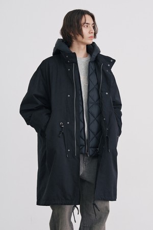 남녀공용 패딩 탈부착 야상 점퍼(HBAUJ43)