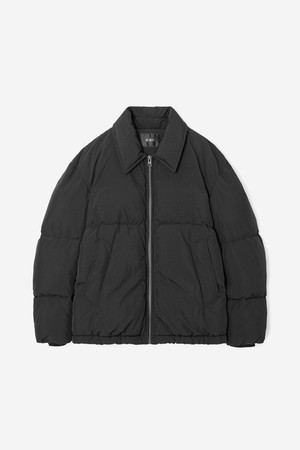 남성 카라형 심플 숏푸퍼 패딩(HBBDO01)