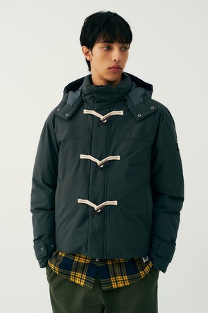 남녀공용 3토글 더플 숏 패딩[DK-KHAKI](UBAUJ29_64)