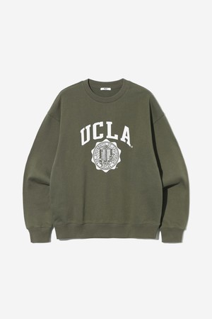 남녀공용 레트로 프레피 스웻셔츠[LT-KHAKI](UB9LT30_62)