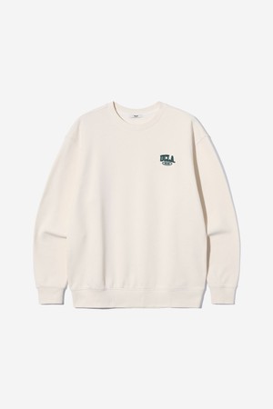 남녀공용 UCLA 스몰 로고 맨투맨[IVORY](UC1LT90_22)