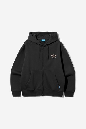 남녀공용 UCLA 기모 풀집 후디[BLACK](UC1LTK4_39)