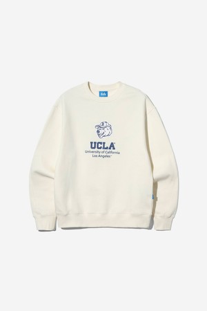 남녀공용 UCLA 기모 베어 맨투맨[CREAM](UC2LTK2_21)