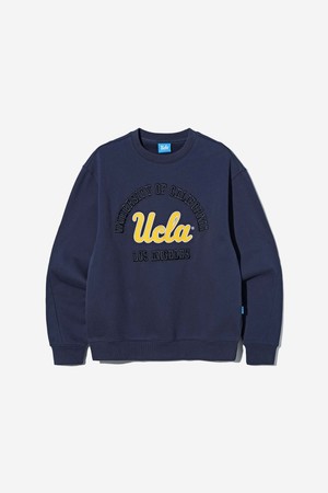 남녀공용 UCLA 기모 베어 맨투맨[NAVY](UC2LTK2_45)