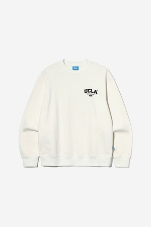 남녀공용 UCLA 베이직 로고 맨투맨[IVORY](UC2LTK4_22)