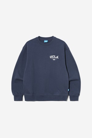 남녀공용 UCLA 베이직 로고 맨투맨[NAVY](UC2LTK4_45)
