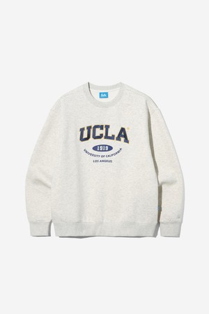 남녀공용 UCLA 자수 기모 맨투맨[OATMEAL](UC2LTK5_24)