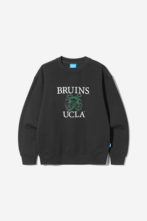 남녀공용 UCLA 하트 로고 스웻셔츠[BLACK](UBRLTA6_39)