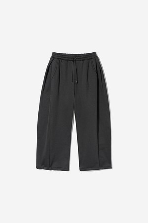 여성 사이드 핀턱 밴딩 와이드 팬츠[BLACK](UC2LPC1_39)