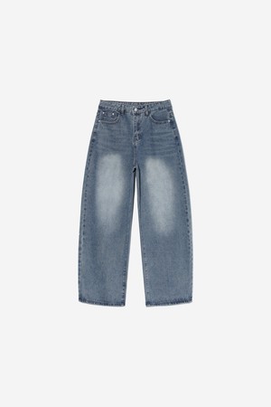 여성 페이딩 입체 벌룬 데님팬츠[VINTAGE](UC3DPC2_10)