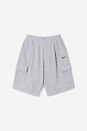 남녀공용 원턱 카고 와이드 스웻팬츠[M-GREY](UC4SPA1_51)