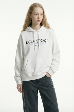 남녀공용 UCLA SPORT 오버핏 후드[WHITE](UC2LT41_31)