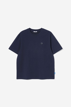 남녀공용 브루인 러버 와펜 티셔츠[NAVY](UC5STA2_45)