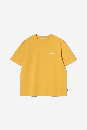 남녀공용 스트릿 베스켓볼 그래픽 티셔츠[MUSTARD](UC5STA3_79)