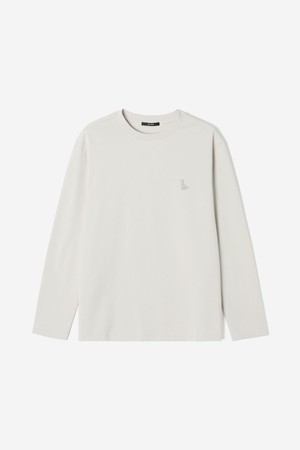 남성 분또 베이직 강아지 라운드 긴팔티(HCRLT30)