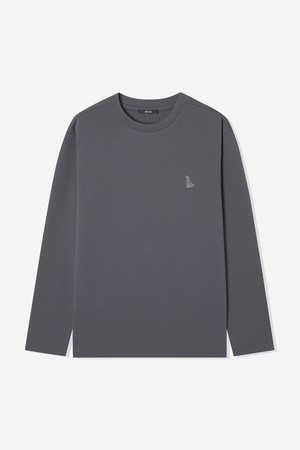 남성 분또 베이직 강아지 라운드 긴팔티(HCRLT30)