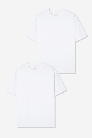 2PACK 남녀공용 스탠다드핏 반팔 티셔츠(HCRST30)