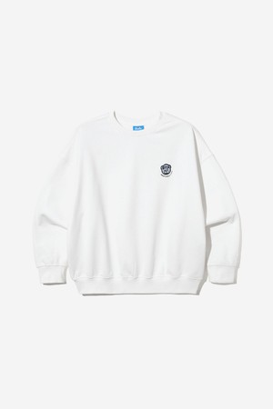[UCLA] 여성 스몰 베어 와펜 스웨트셔츠[WHITE](UCRLTK3_31)