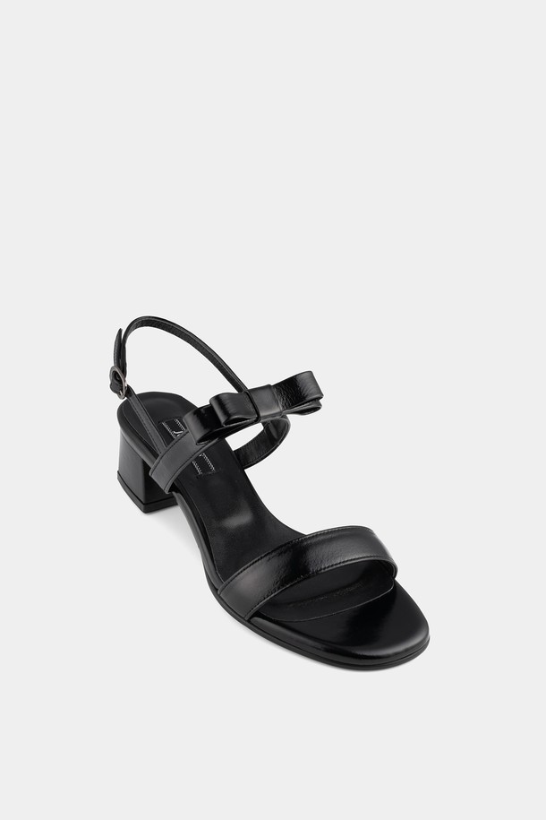 JUJUVI - 샌들 - Nora ribbon sandals [노라 리본 샌들] (4cm)