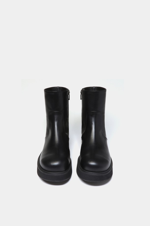 JUJUVI - 부츠/워커 - Katina Platform Boots / Black [카티나 플랫폼 부츠 / 블랙] 4CM