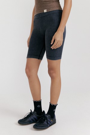 심리스 5부 레깅스