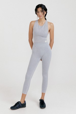 심리스 8.5부 레깅스