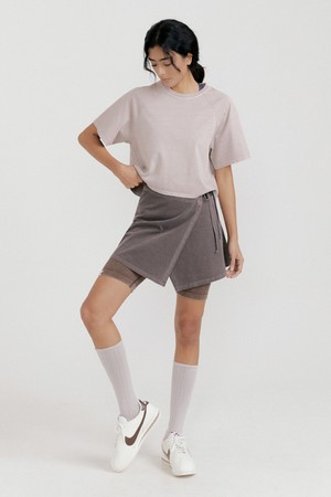 반다 워싱 랩스커트