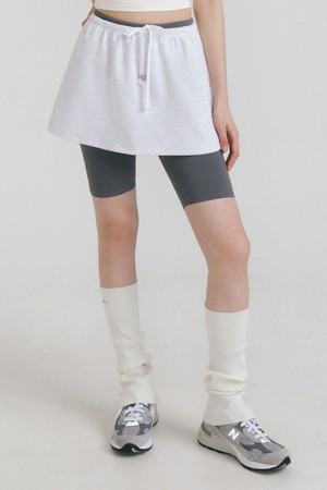 밸런싱 스웻 스커트