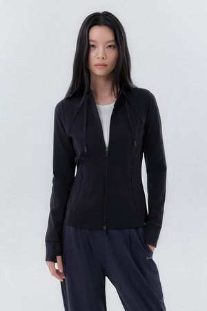 티나 데일리 러너 집업 자켓