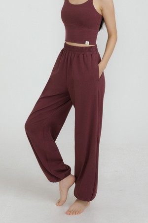 반다 라인컷 다트 팬츠