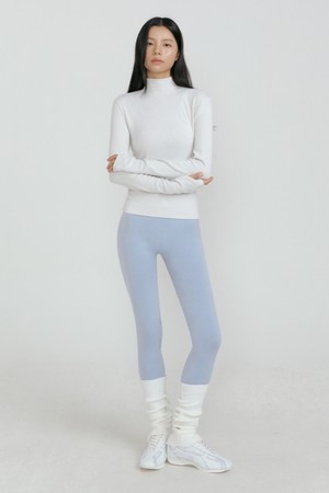 심리스 솔리드 9부 레깅스