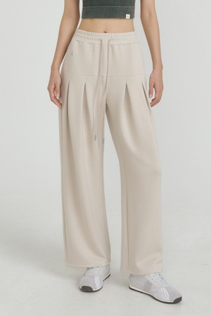 뉴 소프티 와이드 핀턱 팬츠