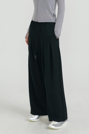 뉴 소프티 와이드 핀턱 팬츠