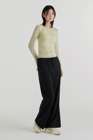 누베 세미 부츠컷 팬츠