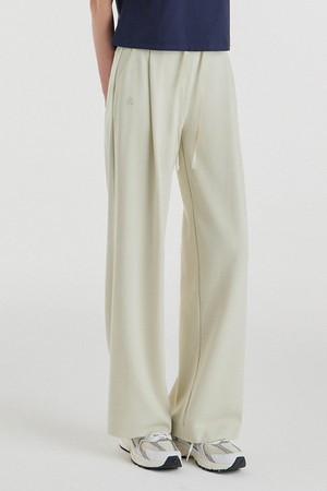 올데이무브 스트링 세미 와이드 팬츠