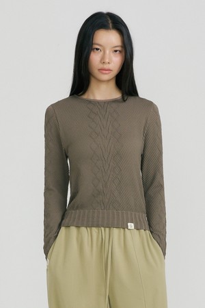 심리스 롱 슬리브 커버업