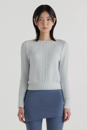 심리스 롱 슬리브 커버업