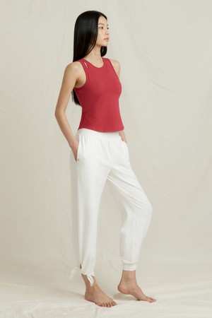 반다 라이트 마이테 슬릿 팬츠