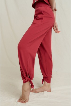 반다 라이트 마이테 슬릿 팬츠