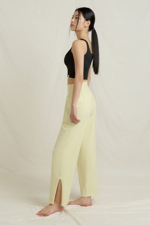 반다 라이트 마이테 슬릿 팬츠