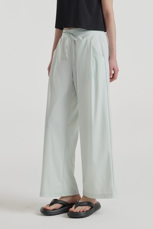 에어리지 핀턱 와이드 팬츠