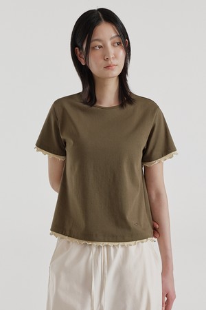 폰테 러플 엣지 커버업
