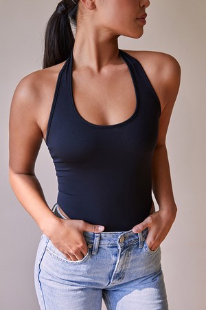 EVERYDAY HALTER  BODYSUIT_T216BS300