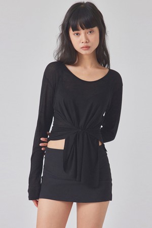 TWO-WAY SEE-THROUGH LONG SLEEVE TOP_T416TP120