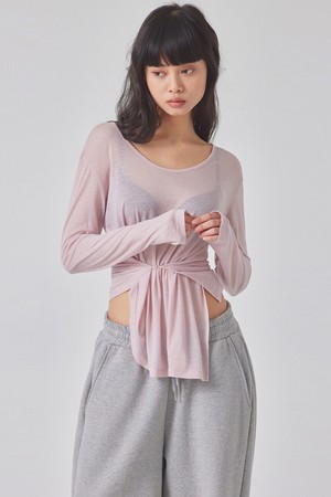 TWO-WAY SEE-THROUGH LONG SLEEVE TOP_T416TP120