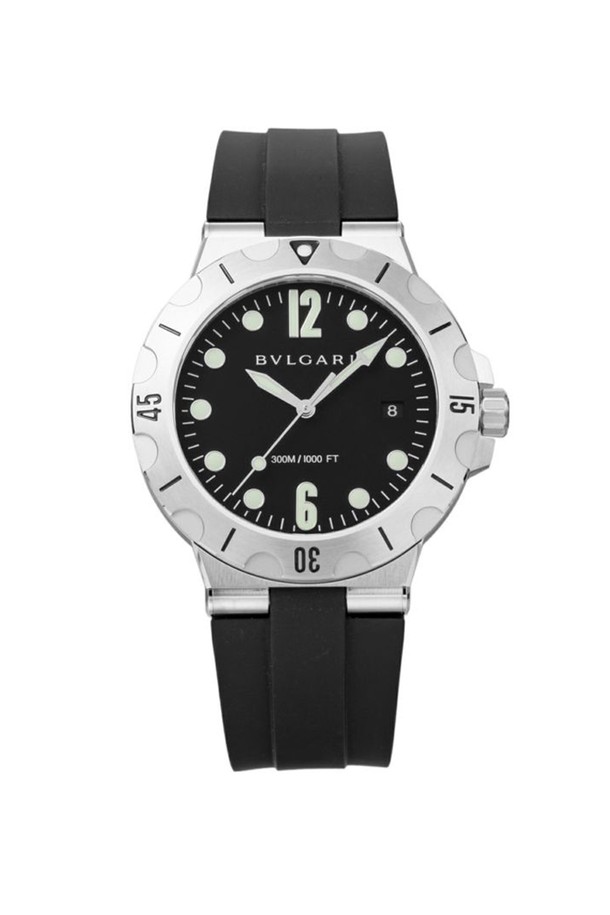 BVLGARI - 기타소품 - 불가리 DP41BSVSD 남성 러버 오토 43mm