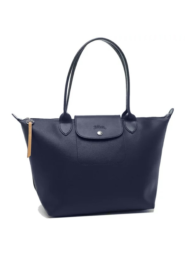 LONGCHAMP - 토트백 - 롱샴 2605 HYQ 556 르 플리아쥬 시티 M 토트백 네이비(L2605 HYQ 556)