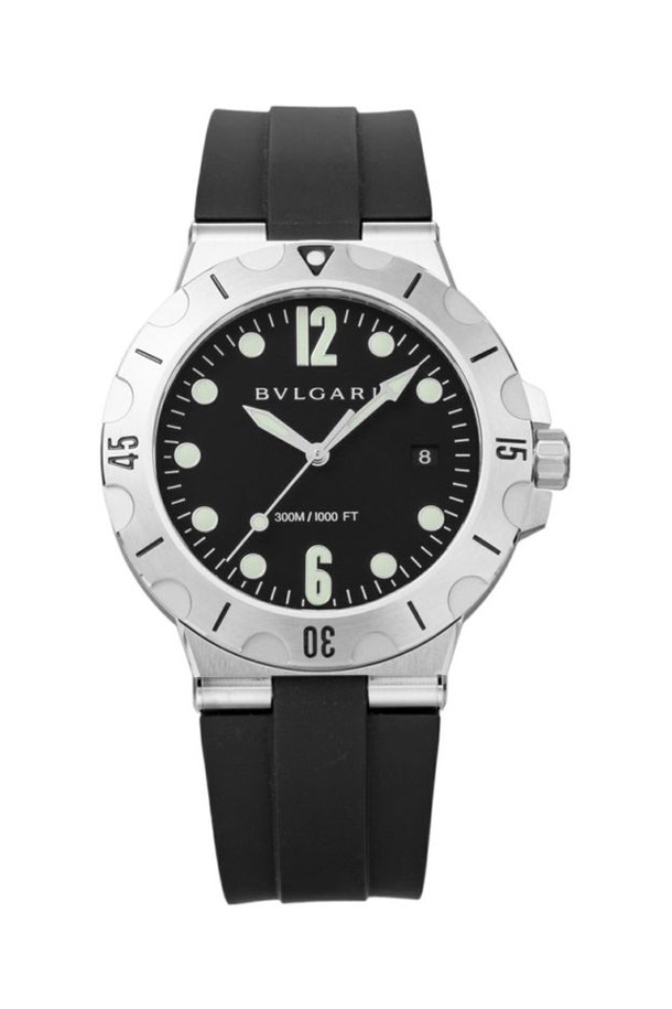 BVLGARI - 기타소품 - 불가리 DP41BSVSD 남성 러버 오토 43mm