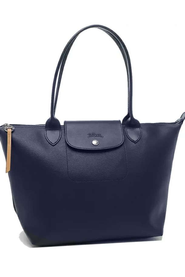 LONGCHAMP - 토트백 - 롱샴 2605 HYQ 556 르 플리아쥬 시티 M 토트백 네이비(L2605 HYQ 556)